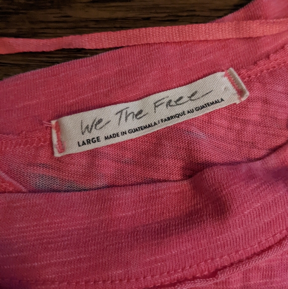 We the Free by Free People Pink Open back top - Picture 4 of 10